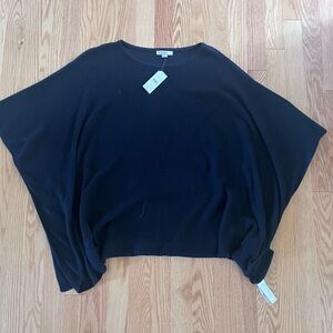 NWT Navy Loft Poncho